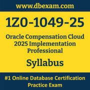 1Z0-1049-25 Syllabus, 1Z0-1049-25 Latest Dumps PDF, Oracle Compensation Cloud Implementation Professional Dumps, 1Z0-1049-25 Free Download PDF Dumps, Compensation Cloud Implementation Professional Dumps