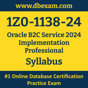 1Z0-1138-24 Syllabus, 1Z0-1138-24 Latest Dumps PDF, Oracle B2C Service Implementation Professional Dumps, 1Z0-1138-24 Free Download PDF Dumps, B2C Service Implementation Professional Dumps