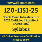 1Z0-1151-25 Syllabus, 1Z0-1151-25 Latest Dumps PDF, Oracle Cloud Infrastructure Multicloud Architect Professional Dumps, 1Z0-1151-25 Free Download PDF Dumps, Cloud Infrastructure Multicloud Architect Professional Dumps