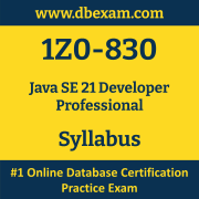 1Z0-830 Syllabus, 1Z0-830 Latest Dumps PDF, Oracle Java SE Developer Professional Dumps, 1Z0-830 Free Download PDF Dumps, Java SE Developer Professional Dumps