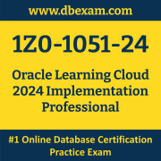 1Z0-1051-24: Oracle Learning Cloud 2024 Implementation Professional