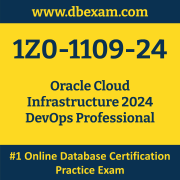 1Z0-1109-24: Oracle Cloud Infrastructure 2024 DevOps Professional