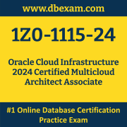 1Z0-1115-24: Oracle Cloud Infrastructure 2024 Certified Multicloud Architect Ass