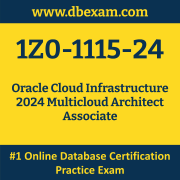 1Z0-1115-24: Oracle Cloud Infrastructure 2024 Multicloud Architect Associate