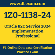 1Z0-1138-24: Oracle B2C Service 2024 Implementation Professional