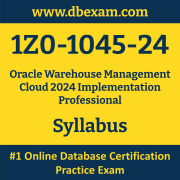 1Z0-1045-24 Syllabus, 1Z0-1045-24 Latest Dumps PDF, Oracle Warehouse Management Cloud Implementation Professional Dumps, 1Z0-1045-24 Free Download PDF Dumps, Warehouse Management Cloud Implementation Professional Dumps