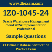 1Z0-1045-24 PDF, 1Z0-1045-24 Dumps PDF Free Download, 1Z0-1045-24 Latest Dumps Free PDF, Warehouse Management Cloud Implementation Professional PDF Dumps