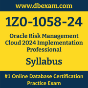 1Z0-1058-24 Syllabus, 1Z0-1058-24 Latest Dumps PDF, Oracle Risk Management Cloud Implementation Professional Dumps, 1Z0-1058-24 Free Download PDF Dumps, Risk Management Cloud Implementation Professional Dumps