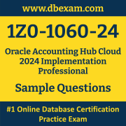 1Z0-1060-24 PDF, 1Z0-1060-24 Dumps PDF Free Download, 1Z0-1060-24 Latest Dumps Free PDF, Accounting Hub Cloud Implementation Professional PDF Dumps