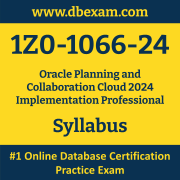 1Z0-1066-24 Syllabus, 1Z0-1066-24 Latest Dumps PDF, Oracle Planning and Collaboration Cloud Implementation Professional Dumps, 1Z0-1066-24 Free Download PDF Dumps, Planning and Collaboration Cloud Implementation Professional Dumps