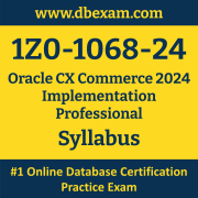 1Z0-1068-24 Syllabus, 1Z0-1068-24 Latest Dumps PDF, Oracle CX Commerce Implementation Professional Dumps, 1Z0-1068-24 Free Download PDF Dumps, CX Commerce Implementation Professional Dumps