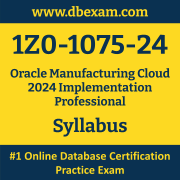 1Z0-1075-24 Syllabus, 1Z0-1075-24 Latest Dumps PDF, Oracle Manufacturing Cloud Implementation Professional Dumps, 1Z0-1075-24 Free Download PDF Dumps, Manufacturing Cloud Implementation Professional Dumps