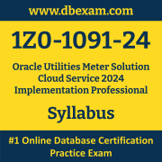 1Z0-1091-24 Syllabus, 1Z0-1091-24 Latest Dumps PDF, Oracle Utilities Meter Solution Cloud Service Implementation Professional Dumps, 1Z0-1091-24 Free Download PDF Dumps, Utilities Meter Solution Cloud Service Implementation Professional Dumps