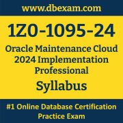 1Z0-1095-24 Syllabus, 1Z0-1095-24 Latest Dumps PDF, Oracle Maintenance Cloud Implementation Professional Dumps, 1Z0-1095-24 Free Download PDF Dumps, Maintenance Cloud Implementation Professional Dumps