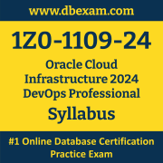 1Z0-1109-24 Syllabus, 1Z0-1109-24 Latest Dumps PDF, Oracle Cloud Infrastructure DevOps Professional Dumps, 1Z0-1109-24 Free Download PDF Dumps, Cloud Infrastructure DevOps Professional Dumps