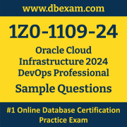 1Z0-1109-24 PDF, 1Z0-1109-24 Dumps PDF Free Download, 1Z0-1109-24 Latest Dumps Free PDF, Cloud Infrastructure DevOps Professional PDF Dumps