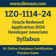 1Z0-1114-24 Syllabus, 1Z0-1114-24 Latest Dumps PDF, Oracle Redwood Application Developer Associate Dumps, 1Z0-1114-24 Free Download PDF Dumps, Redwood Application Developer Associate Dumps