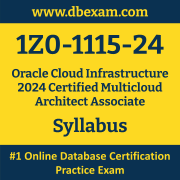 1Z0-1115-24 Syllabus, 1Z0-1115-24 Latest Dumps PDF, Oracle Cloud Infrastructure Multicloud Architect Associate Dumps, 1Z0-1115-24 Free Download PDF Dumps, Cloud Infrastructure Multicloud Architect Associate Dumps